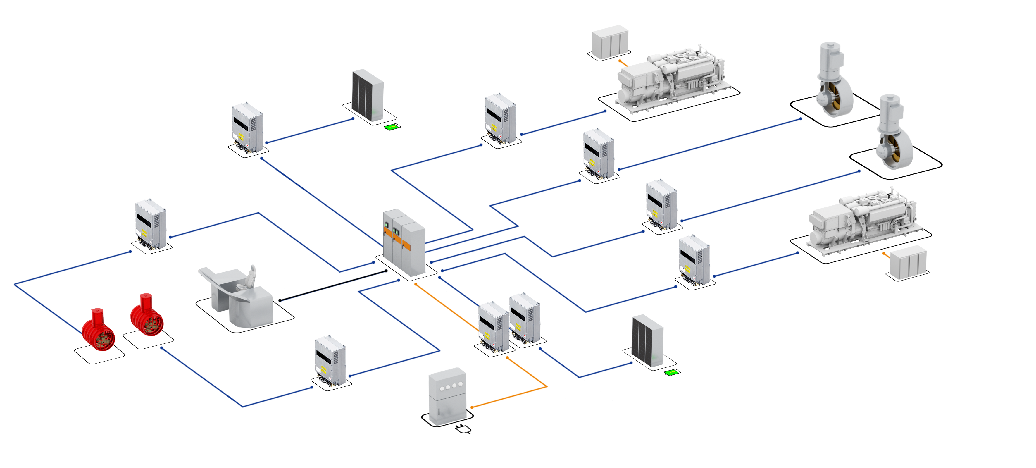 直流混合电力系统